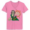 Ladies ComfortSoft ® V Neck Tee Thumbnail