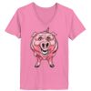 Ladies ComfortSoft ® V Neck Tee Thumbnail