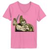 Ladies ComfortSoft ® V Neck Tee Thumbnail