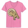 Ladies ComfortSoft ® V Neck Tee Thumbnail