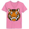 Ladies ComfortSoft ® V Neck Tee Thumbnail