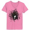 Ladies ComfortSoft ® V Neck Tee Thumbnail