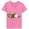 Ladies ComfortSoft ® V Neck Tee Thumbnail