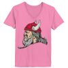 Ladies ComfortSoft ® V Neck Tee Thumbnail