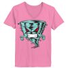 Ladies ComfortSoft ® V Neck Tee Thumbnail