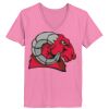 Ladies ComfortSoft ® V Neck Tee Thumbnail