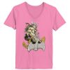 Ladies ComfortSoft ® V Neck Tee Thumbnail