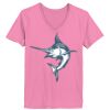 Ladies ComfortSoft ® V Neck Tee Thumbnail