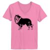 Ladies ComfortSoft ® V Neck Tee Thumbnail