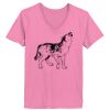 Ladies ComfortSoft ® V Neck Tee Thumbnail