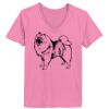 Ladies ComfortSoft ® V Neck Tee Thumbnail