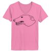 Ladies ComfortSoft ® V Neck Tee Thumbnail