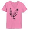 Ladies ComfortSoft ® V Neck Tee Thumbnail