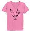 Ladies ComfortSoft ® V Neck Tee Thumbnail