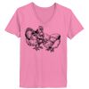 Ladies ComfortSoft ® V Neck Tee Thumbnail