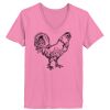 Ladies ComfortSoft ® V Neck Tee Thumbnail