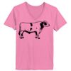 Ladies ComfortSoft ® V Neck Tee Thumbnail