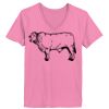 Ladies ComfortSoft ® V Neck Tee Thumbnail