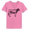 Ladies ComfortSoft ® V Neck Tee Thumbnail