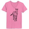 Ladies ComfortSoft ® V Neck Tee Thumbnail