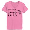 Ladies ComfortSoft ® V Neck Tee Thumbnail