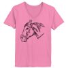 Ladies ComfortSoft ® V Neck Tee Thumbnail