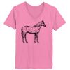 Ladies ComfortSoft ® V Neck Tee Thumbnail