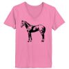 Ladies ComfortSoft ® V Neck Tee Thumbnail