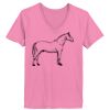 Ladies ComfortSoft ® V Neck Tee Thumbnail