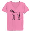 Ladies ComfortSoft ® V Neck Tee Thumbnail