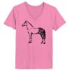 Ladies ComfortSoft ® V Neck Tee Thumbnail