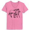 Ladies ComfortSoft ® V Neck Tee Thumbnail