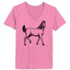 Ladies ComfortSoft ® V Neck Tee Thumbnail