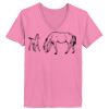 Ladies ComfortSoft ® V Neck Tee Thumbnail