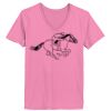 Ladies ComfortSoft ® V Neck Tee Thumbnail