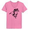 Ladies ComfortSoft ® V Neck Tee Thumbnail