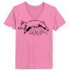 Ladies ComfortSoft ® V Neck Tee Thumbnail