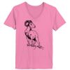 Ladies ComfortSoft ® V Neck Tee Thumbnail