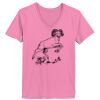 Ladies ComfortSoft ® V Neck Tee Thumbnail