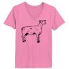 Ladies ComfortSoft ® V Neck Tee Thumbnail