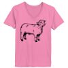 Ladies ComfortSoft ® V Neck Tee Thumbnail