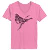 Ladies ComfortSoft ® V Neck Tee Thumbnail