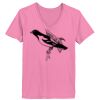 Ladies ComfortSoft ® V Neck Tee Thumbnail