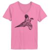 Ladies ComfortSoft ® V Neck Tee Thumbnail