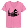 Ladies ComfortSoft ® V Neck Tee Thumbnail