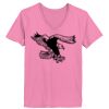 Ladies ComfortSoft ® V Neck Tee Thumbnail