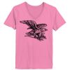 Ladies ComfortSoft ® V Neck Tee Thumbnail