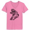 Ladies ComfortSoft ® V Neck Tee Thumbnail