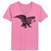 Ladies ComfortSoft ® V Neck Tee Thumbnail