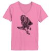 Ladies ComfortSoft ® V Neck Tee Thumbnail